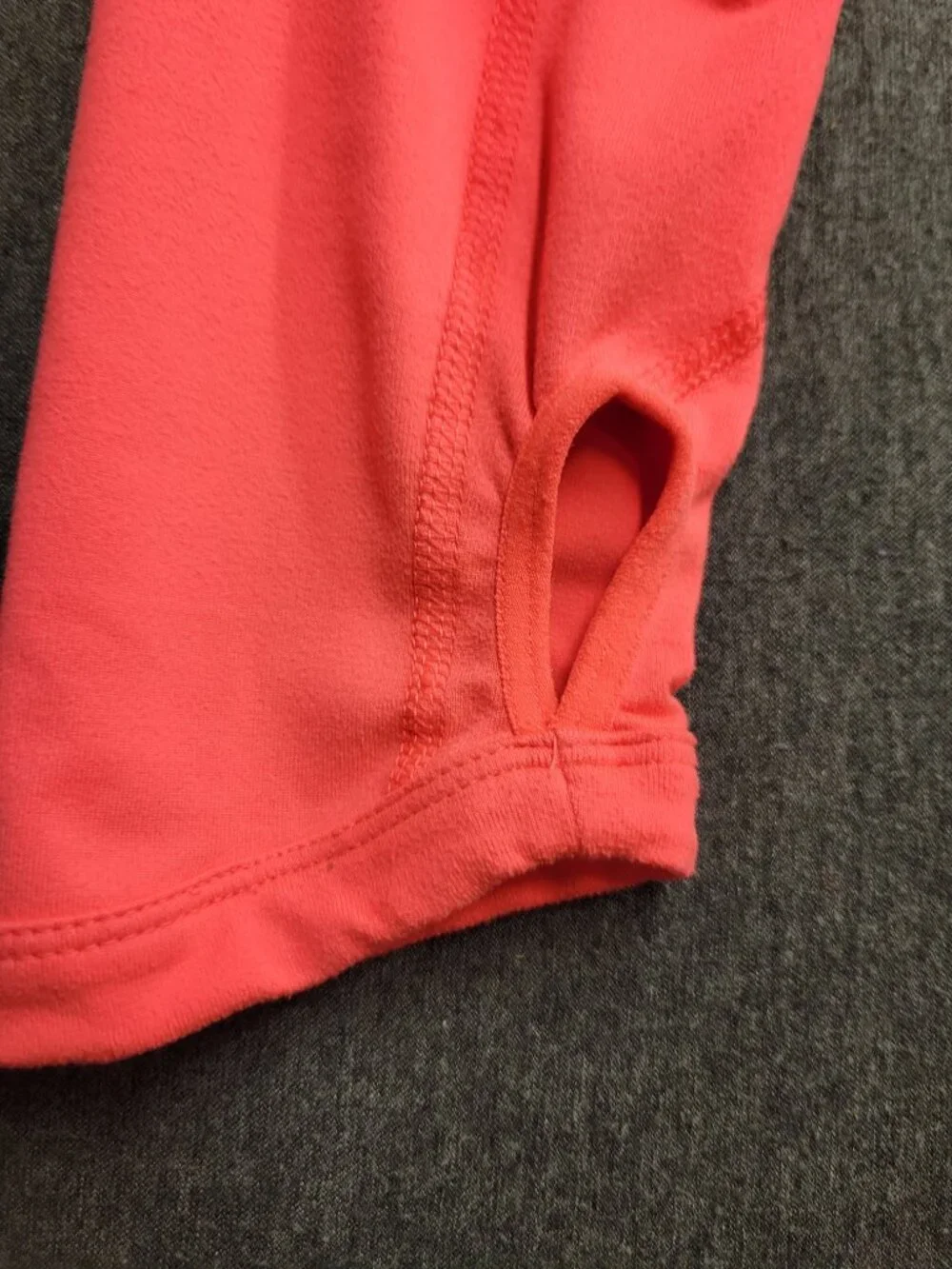 Nike womens half zip size medium pink good condition